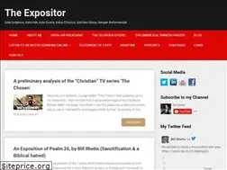 Sites similar to theexpositor.tv