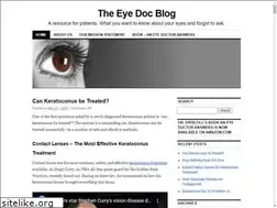 Sites similar to theeyedocblog.com