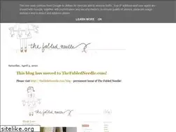 Sites similar to thefabledneedle.blogspot.com