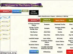 Sites similar to thefabricfinder.com