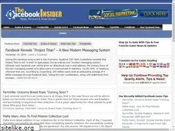 Sites similar to thefacebookinsider.com