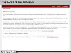 Sites similar to thefacesofphilanthropy.com
