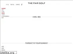 Sites similar to thefairgolf.com