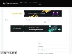 Sites similar to thefakeaddress.com