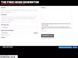 Sites similar to thefakenewsgenerator.com