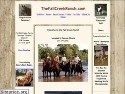 Sites similar to thefallcreekranch.com