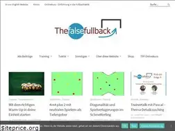 Sites similar to thefalsefullback.de