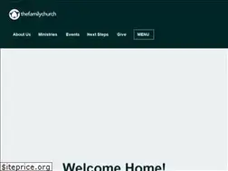 Sites similar to thefamilychurch.org