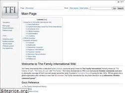 Sites similar to thefamilyinternationalwiki.com