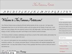 Sites similar to thefamousartists.com