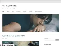Sites similar to thefangirlverdict.com