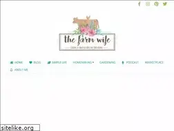 Sites similar to thefarmwife.com