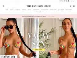 Sites similar to thefashionbible.co.uk