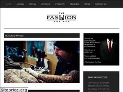 Sites similar to thefashionformen.com