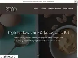 Sites similar to thefatbody.com