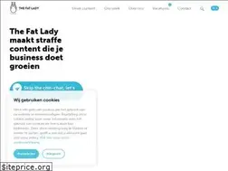 Sites similar to thefatlady.be
