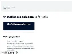 Sites similar to thefatlosscoach.com