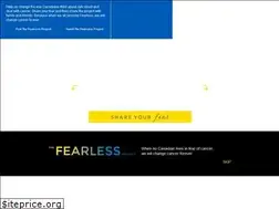 Sites similar to thefearlessproject.ca