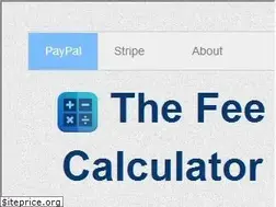 Sites similar to thefeecalculator.com
