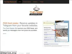 Sites similar to thefeedreaderbot.com