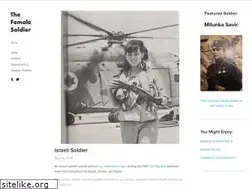 Sites similar to thefemalesoldier.com