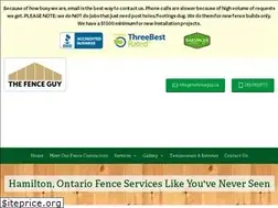 Sites similar to thefenceguy.ca