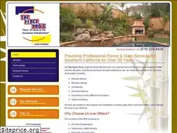 Sites similar to thefenceprosweb.com