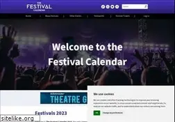 Sites similar to thefestivalcalendar.co.uk