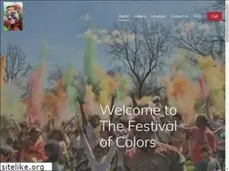 Sites similar to thefestivalofcolors.org