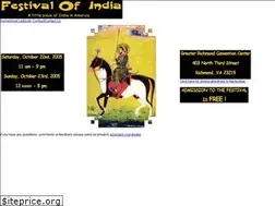 Sites similar to thefestivalofindia.org