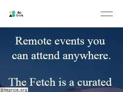 Sites similar to thefetch.com