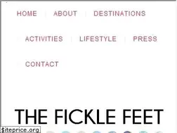 Sites similar to theficklefeet.com