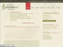 Sites similar to thefiddleheadrestaurant.com