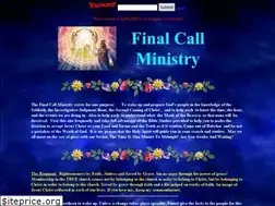 Sites similar to thefinalcall.org