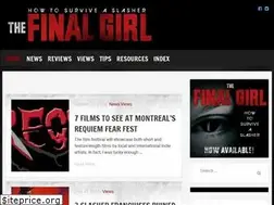 Sites similar to thefinalgirl.com