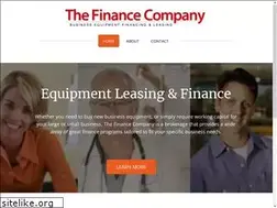 Sites similar to thefinancecompany.us