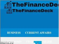 Sites similar to thefinancedeck.com
