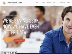 Sites similar to thefinancedept.com.au