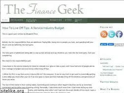 Sites similar to thefinancegeek.com