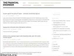 Sites similar to thefinancialengineer.org