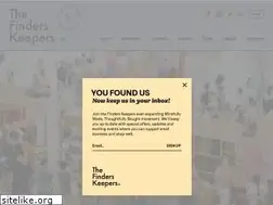 Sites similar to thefinderskeepers.com