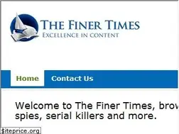 Sites similar to thefinertimes.com