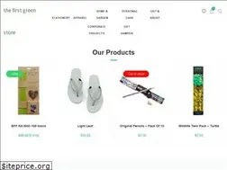 Sites similar to thefirstgreenstore.com