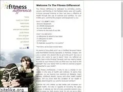 Sites similar to thefitnessdifference.com