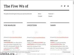 Sites similar to thefivewsof.wordpress.com