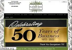 Sites similar to theflowerboxgeorgetown.com