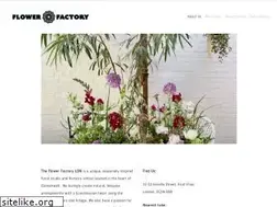 Sites similar to theflowerfactorylondon.com