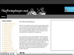 Sites similar to thefluteplayer.net