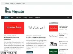 Sites similar to thefontsmagazine.com