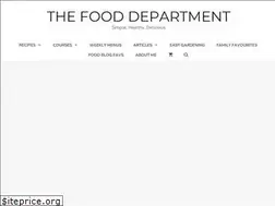 Sites similar to thefooddepartment.com
